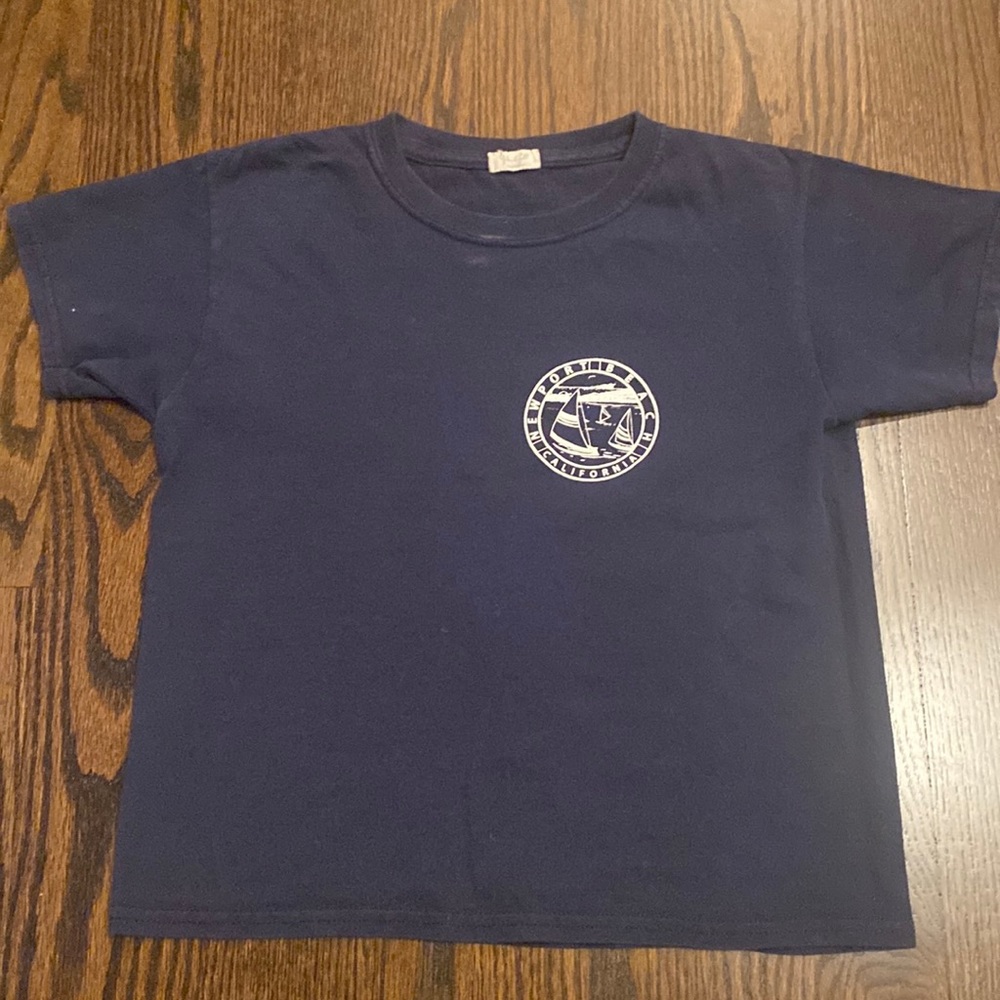 one size brandy melville newport beach california cropped t shirt good condition